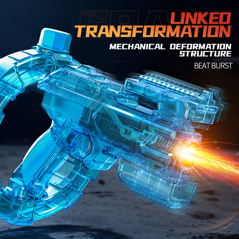 Simulated firing and recoil electric water gun